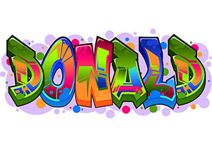 Graffiti Font - Cluster